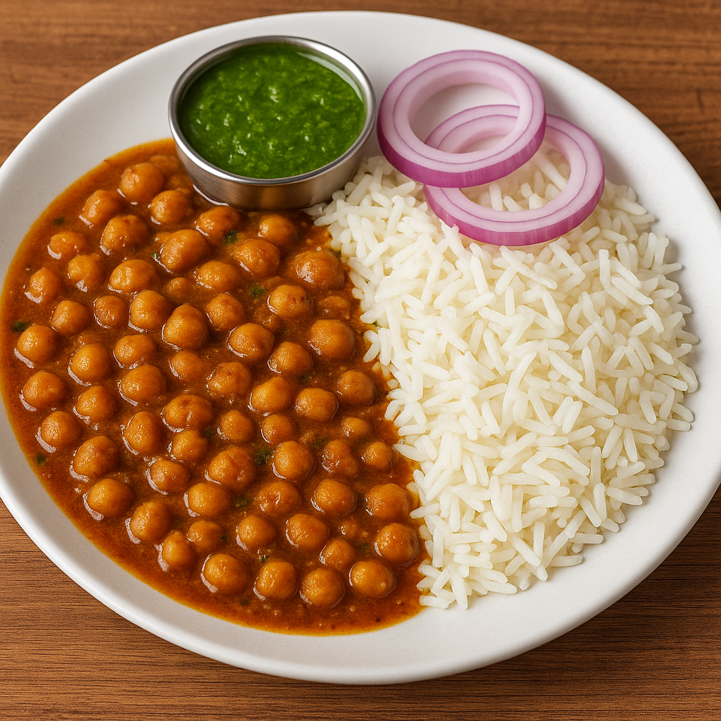 Chhole Rice